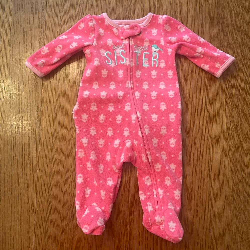 Newborn Little Sister Pajama